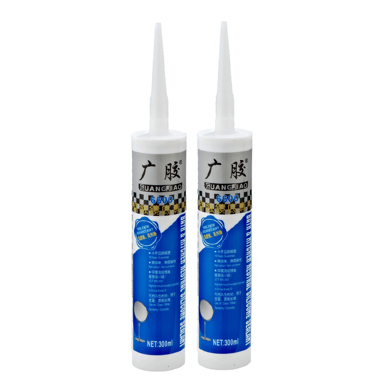 Keo silicone tráng gương không ăn mòn Guanjiao 6600
